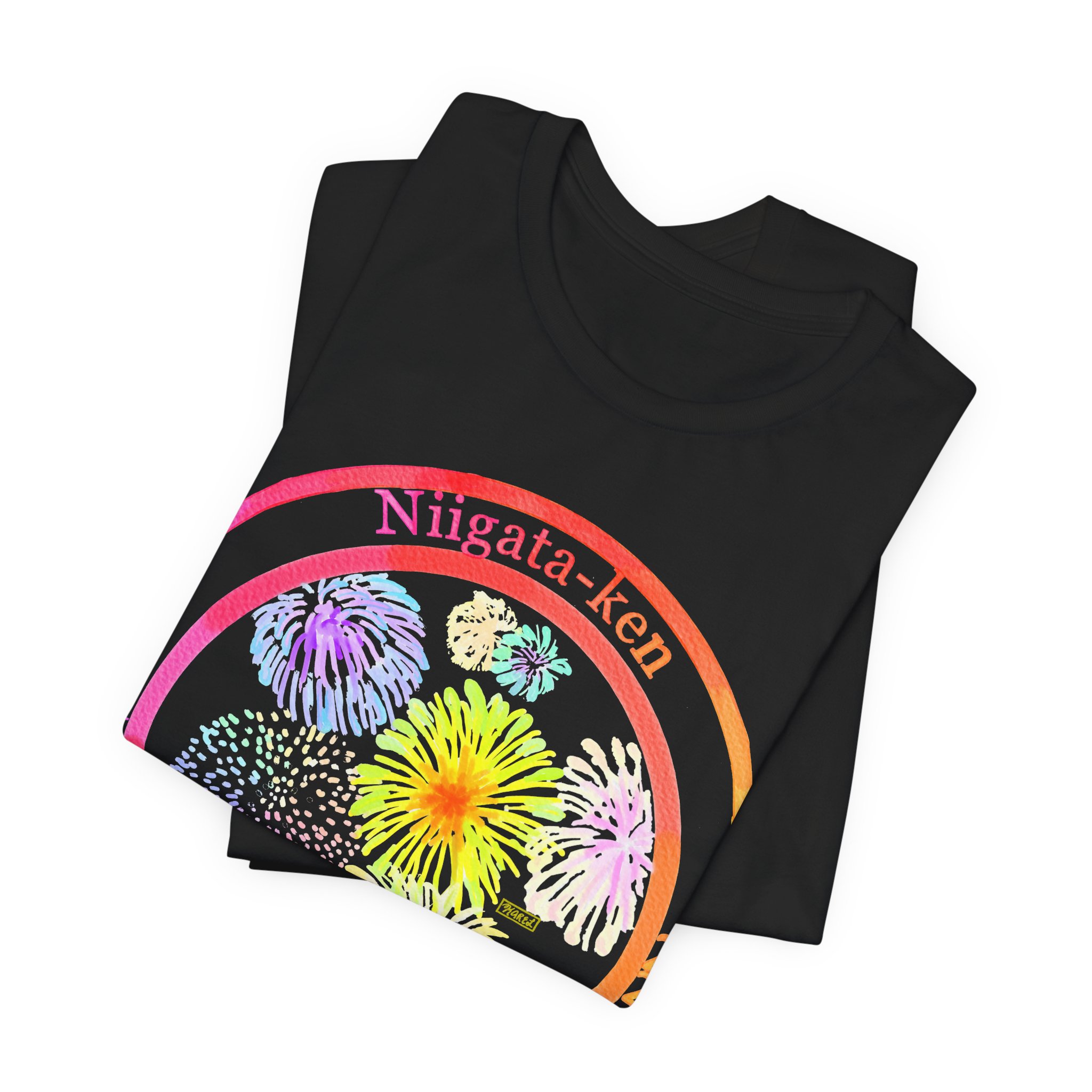 9 Nagaoka Festival Grand fireworks display stamp seal T‑Shirt 長岡まつり大花火大会 - Image 7