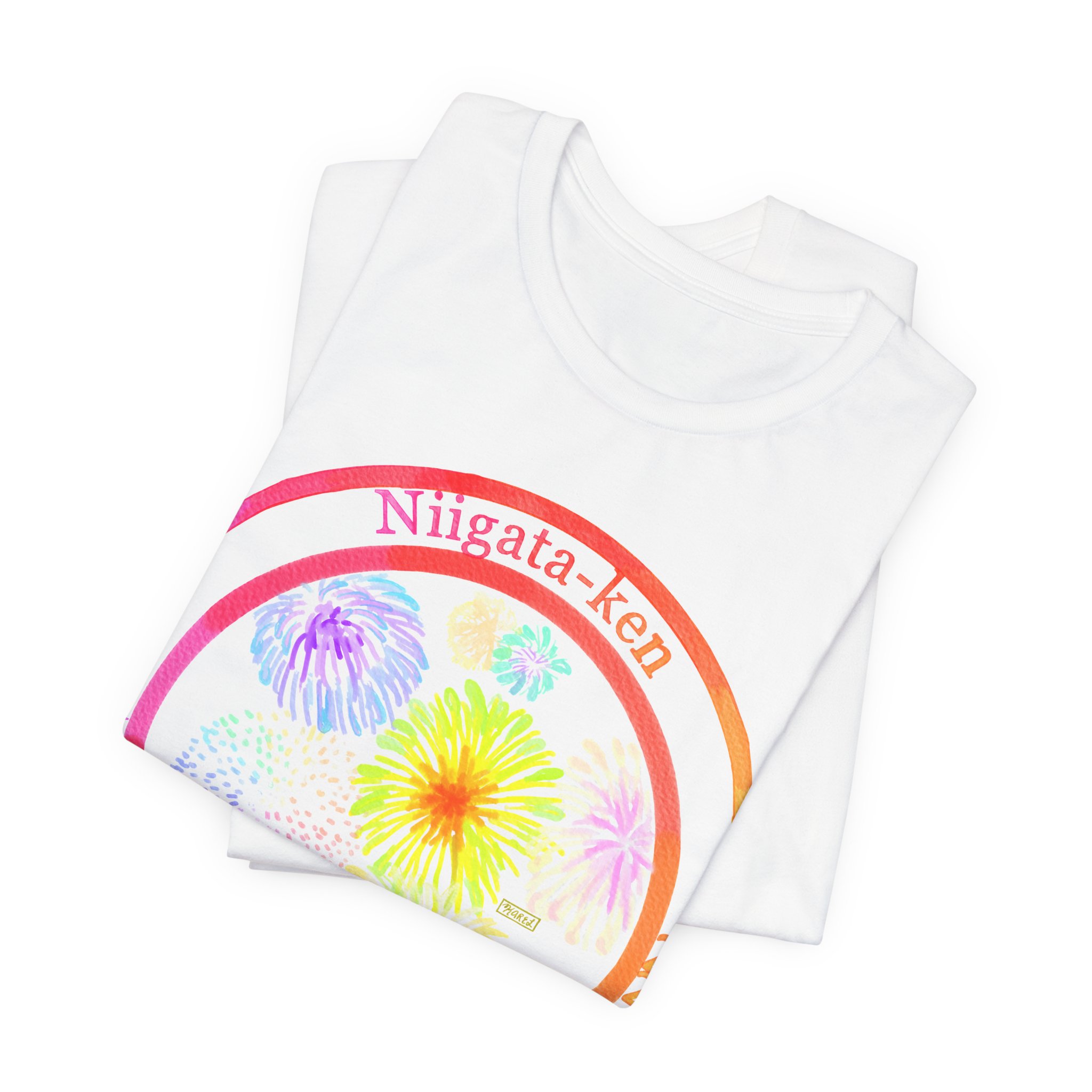 9 Nagaoka Festival Grand fireworks display stamp seal T‑Shirt 長岡まつり大花火大会 - Image 3
