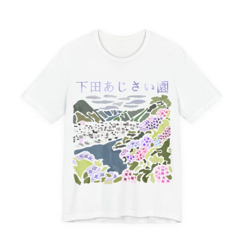 4 Shizuoka Hydrangea Park Poster T-Shirt 下田公園の紫陽花